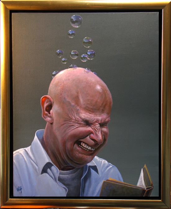 surrealism paintings by ole fick